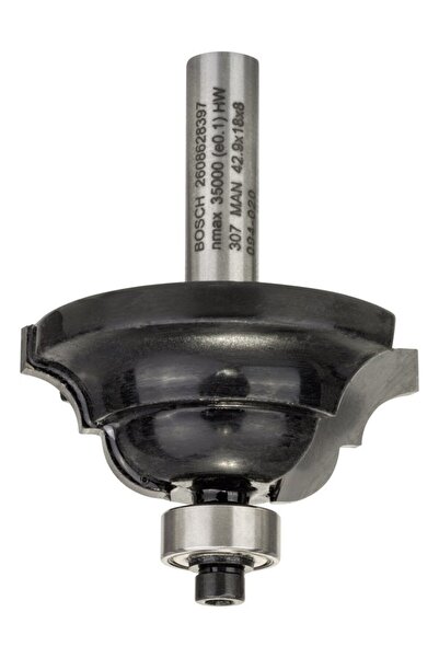 Bosch - Standard Seri Ahşap Için Çift Oluklu Sert Metal Kenar Biçimlendirme F...