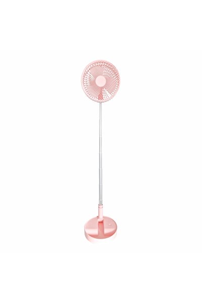Naimeed Company Ventilator, cu baterie, Naimeed D5838, USB, Roz, 195x862x195mm
