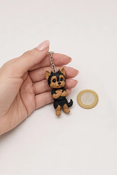 perim3d Yorkshire Terrier Keychain |   Decorative Keychain and Bag Accessory ...