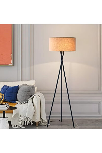 TAPIT مصباح أرضي لغرفة المعيشة مع مصباح LED بثلاث درجات حرارة لونية، مصباح قا...