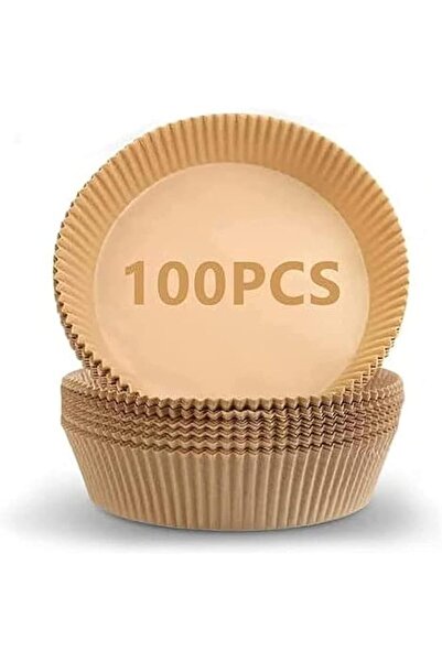The Bros ECVV showay 100pcs air fryer disposable paper liner, non stick air f...