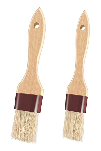 The Bros Pastry Brush, Baking Basting Brush Beech Hardwood Handles Culinary O...