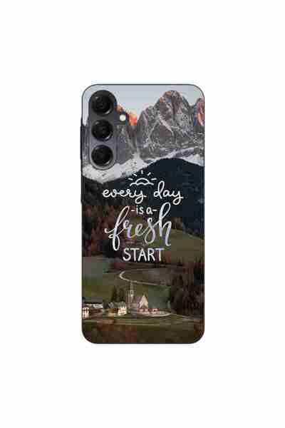 OEM Husa compatibila cu Samsung Galaxy A16 Silicon Gel Tpu Model Mesaj Fresh ...
