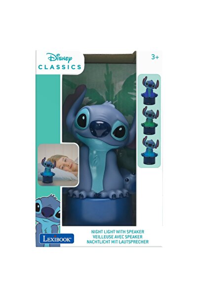 Disney Stitch Lampa de veghe cu difuzor, Lexibook,