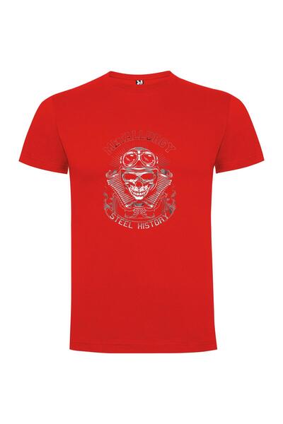 iLovePrints Steelpunk Skull Rider Tshirt