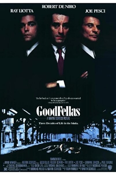 ESSESORIES Goodfellas Movie 1990 Poster Wall Art Room Decor Self Adhesive