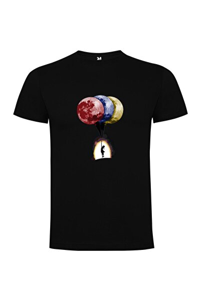 iLovePrints Moonlit Kite Flight Tshirt