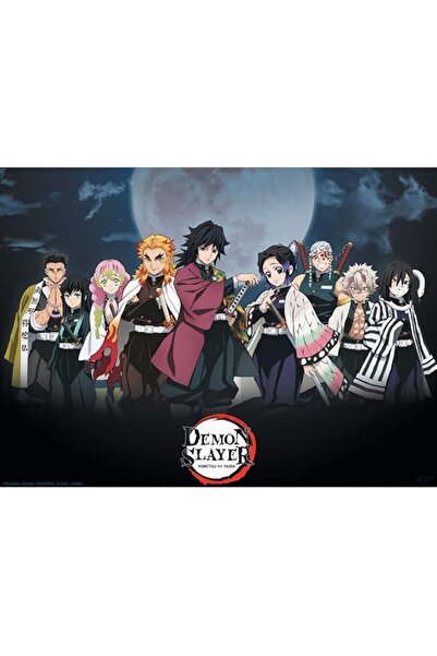 ESSESORIES Demon Slayer Kimetsu No Yaiba Anime Poster Wall Art Room Decor Sel...
