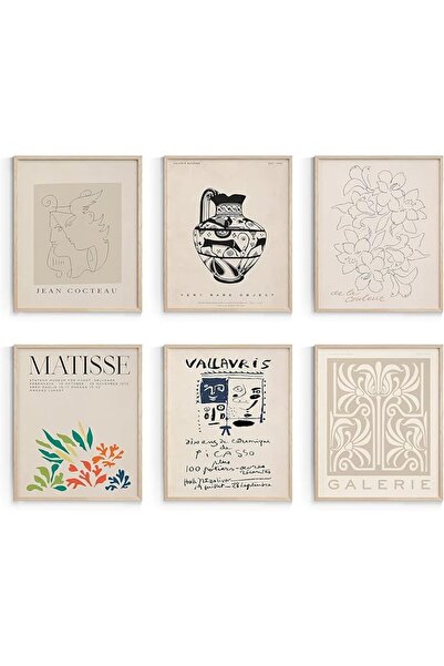 ESSESORIES Master Abstract Matisse Retro Kitchen Aesthetic Poster Wall Art Ro...
