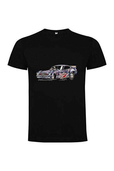 iLovePrints Colorful Cruiser Illustration Tshirt