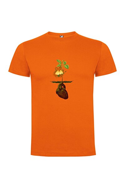 iLovePrints Heart's Floral Embrace Tshirt