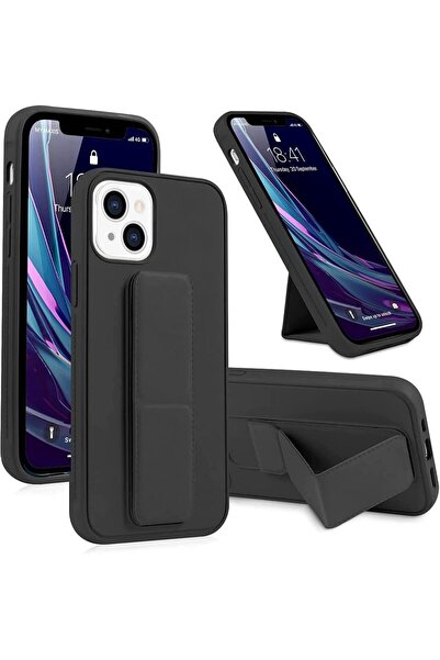 ZTECH iPhone 13 Mini Protection Case with Magnetic Kickstand, Premium Silicon...