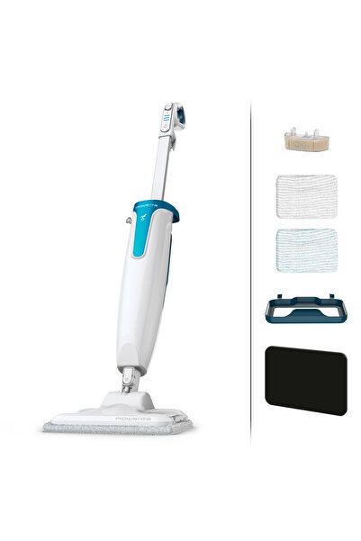 Rowenta Mop cu aburi Steam Power RY6597WH, 1200 W, 0.6 L, filtru anti-calcar,...