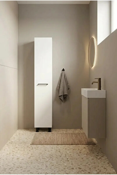 wode studio 181 CM MDFLAM BANYO DOLABI MAYYAR 181X40X35 CM