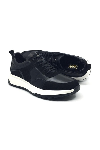 LİSANS SHOES 2502 100% Genuine Leather Orthopedic Men's Daily Summer Shoes wi...