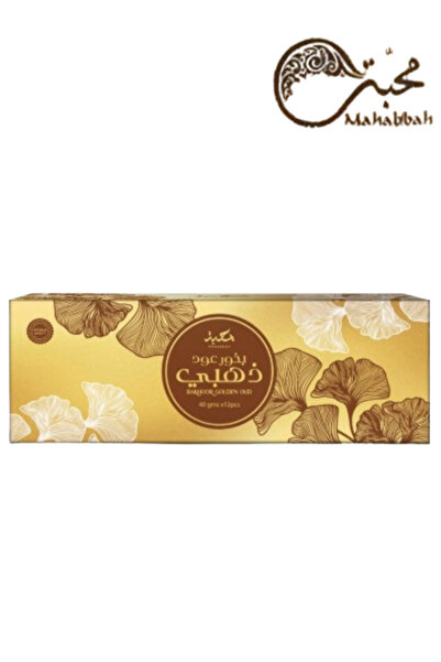 Mahabbah Bakhoor Golden Oud 40g