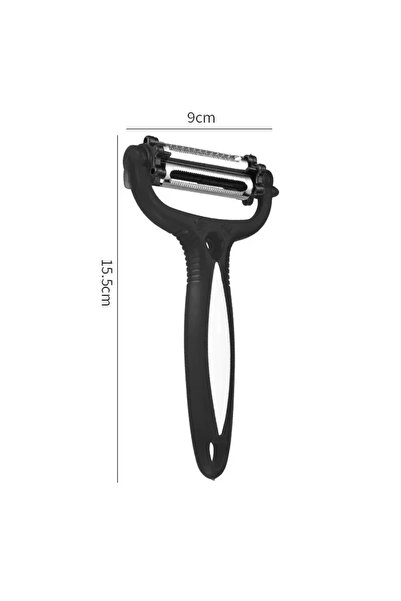 choice2 1pc black 1PC New Multifunctional 360 Degree Rotary Peeler Kitchen To...