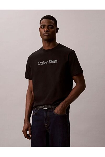 Calvin Klein SİYAH LOGOLU ERKEK T-SHIRT