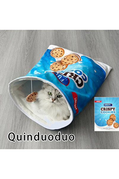Choice4 نفق للقطط بتصميمات مميزة لعيد الهالوين باللون الأزرق، هدية عيد ميلاد ...