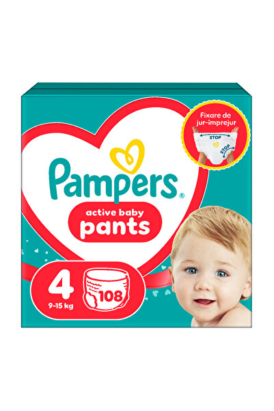 Pampers Pants Scutece-Chilotel Pampers Active Baby Pants Mega Box Mărimea 4, ...