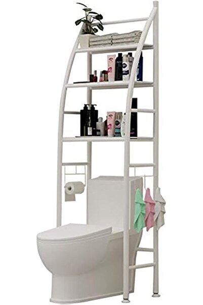 Generic 3 Layers Metal Shelf Over Toilet Space Saving Storage Rack For Bathro...