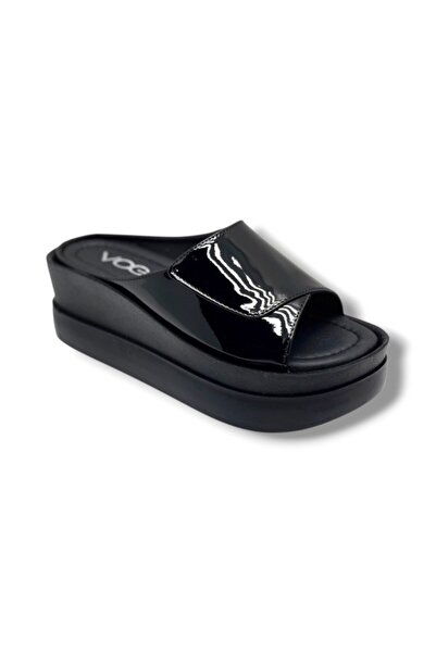 Voga 2500-271 Patent Leather Single Strap Anatomical Padded Sole Women's Slip...