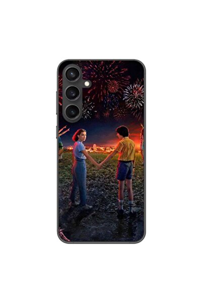 OEM Θήκη συμβατή με Samsung Galaxy S23 FE Σιλικόνης Τζελ TPU με σχέδιο Strang...