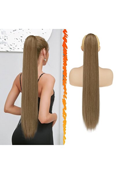 Dotail Extensie de păr, Prindere tip șnur, Partea dreaptă, 76 cm, Fibră sinte...