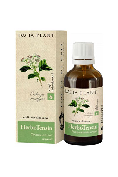 Dacia Plant Tinctura HerboTensin - Tensiune Arteriala Normala, 50 ml