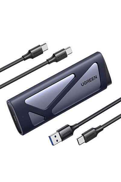 Ugreen Θήκη Σκληρού Δίσκου CM767 (15813) - Type-C σε M.2 M-Key, M.2 NVMe/SATA...