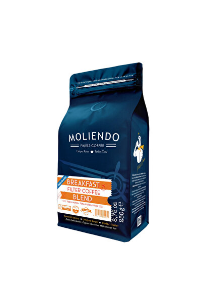 MOLIENDO Breakfast Blend Öğütülmüş Filtre Kahve 250 G (3'li Paket)