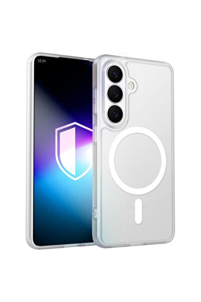 3MK Misty MagCase Μαγνητική Θήκη για Samsung Galaxy S26 Plus, Λευκό