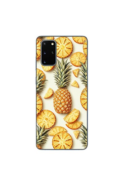 OEM Калъф, съвместим със Samsung Galaxy S20+ Plus, силиконов гел TPU, с десен...