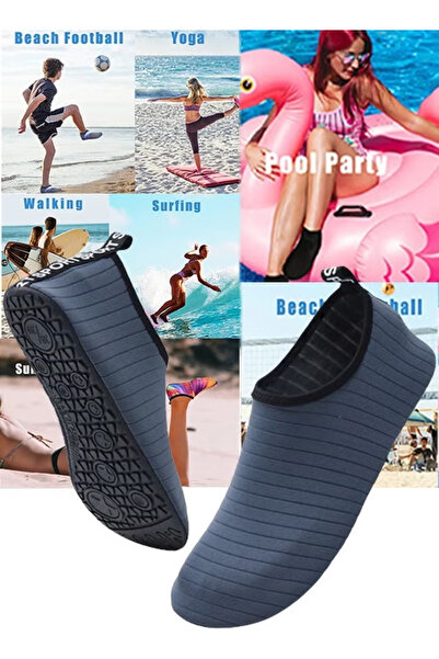 TAPIT Water Shoes for Men Women Quick-Dry Aqua Socks Slip-on Beach Shoes Swim...