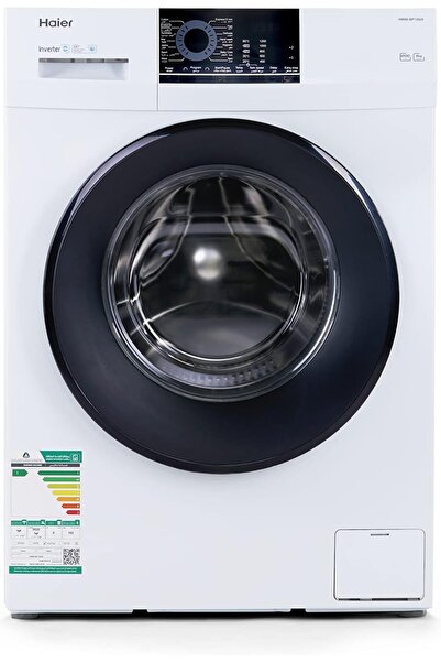 Haier غسالة ملابس أمامية التحميل سعة 7 كجم مع تشغيل أوتوماتيكي، موديل HW70-BP...