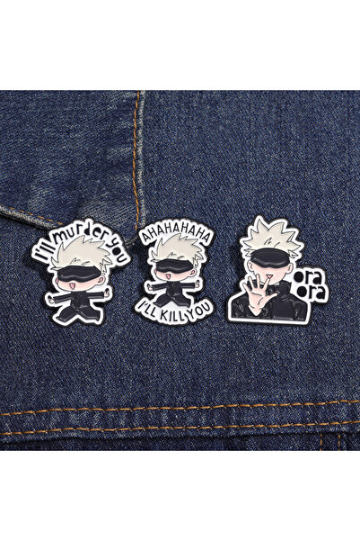 choice2 QHXZ1894C Cute Anime characters Enamel Pin Brooches Animals Cat Custo...