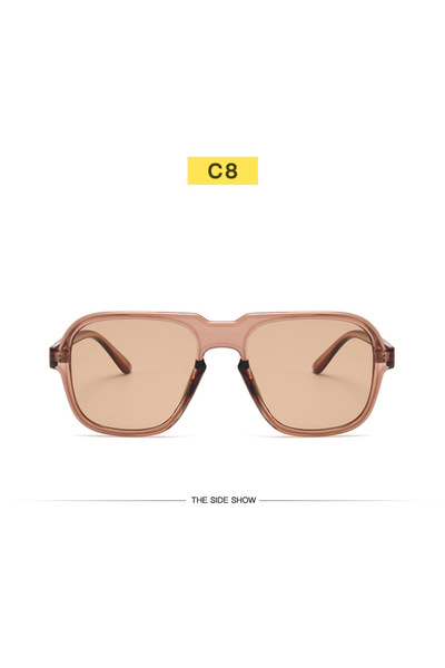 Choice6 C8 Vintage Brand Designer Square Sunglasses Woman Fashion Retro Candy...