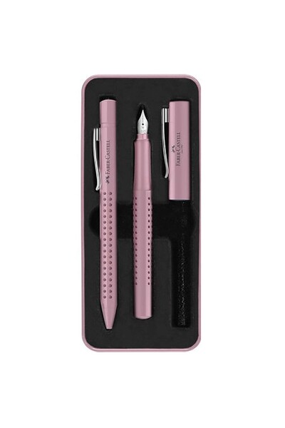 Faber Castell Set cadou stilou+pix Faber-Castell Grip 2010 Roz Indonezia