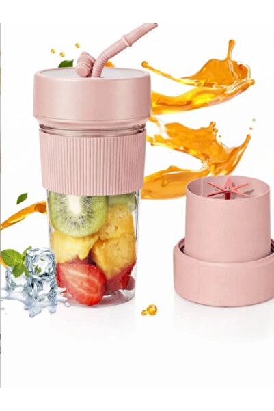 teknotrust Fruvia El Blender Bardak Blender Şarjlı Taşınabilir Meyve Sıkcağı ...