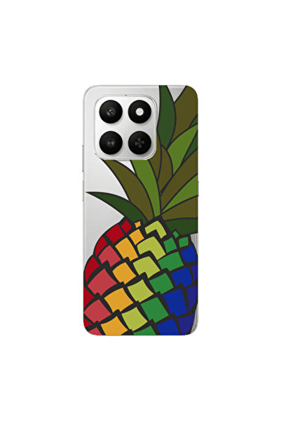 Other Honor Magic 400 Smart Pineapple 2 Transparent Silicone TPU Θήκη