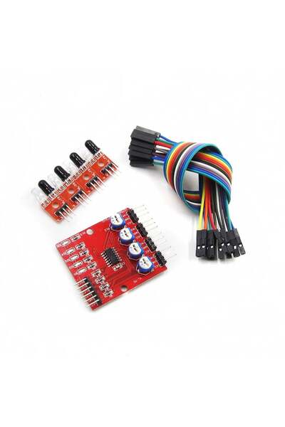 Generic 5C1 4 Channel Infrared Tracking Sensor Module IR Line Patrol for Ardu...