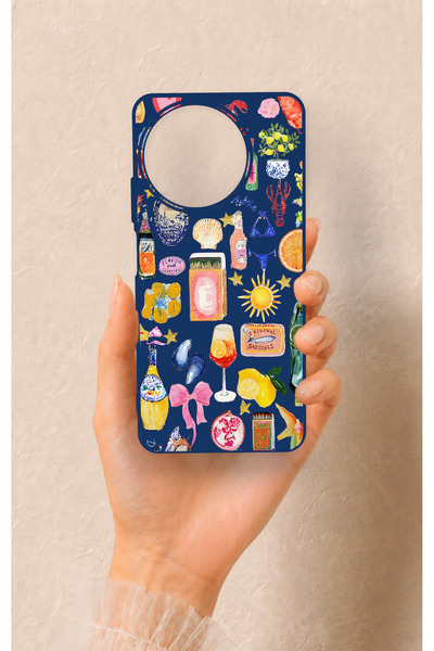 Vip Case Realme 11 Uyumlu Summer Desenli Silikon Kılıf