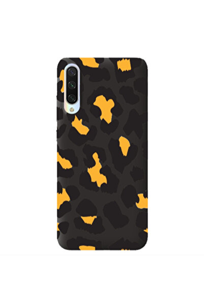 Other Xiaomi Mi 9 Lite Yellow leopard Black Colored Silicone TPU Θήκη
