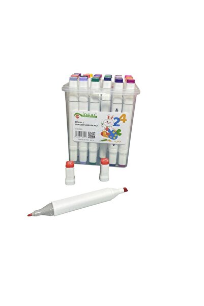 İdeal 24 Li Boxed Marker Professional Paint Pen 2569