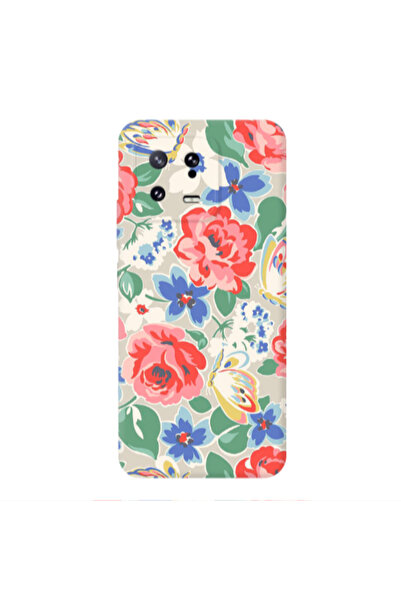 Other Xiaomi Mi 13 5G Lady roses Transparent Silicone TPU Θήκη
