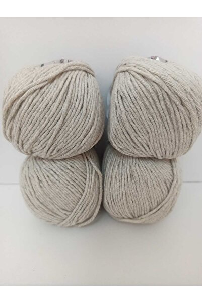 İPEK YÜN İPLİK DÜNYASI Koton Cotton Knitting Yarn 4*50 Gr 200Gr Suitable for ...