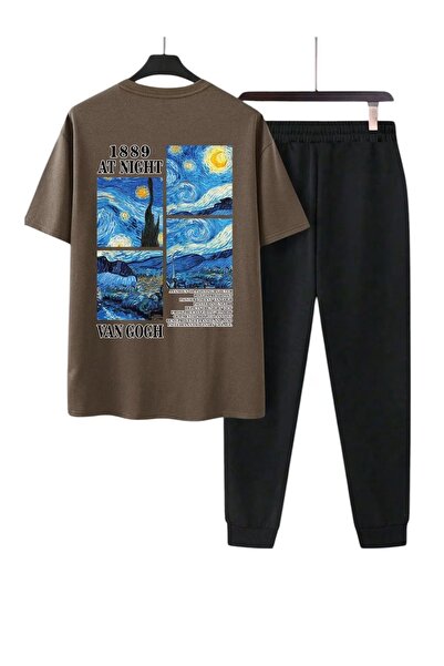 ZEMLİYA Sara Unisex Oversize Shorts Set Short Sleeve T-Shirt Comfortable Fit ...