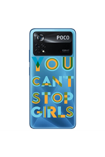 Other Xiaomi Poco X4 Pro You Cant Stop Girls Transparent Silicone TPU Θήκη