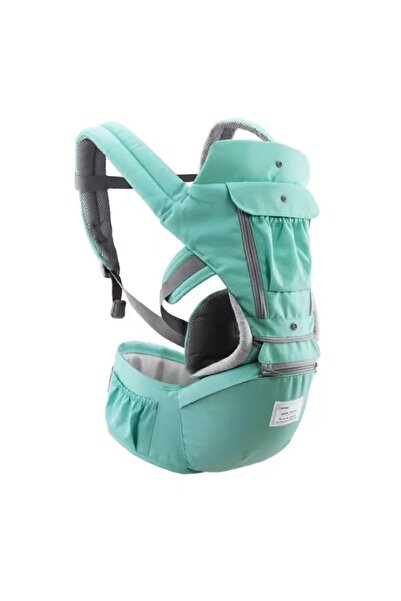 happyworld2026 Marsupiu Ergonomic Bebe 0-36 luni – 12 Moduri/ Turcoaz
