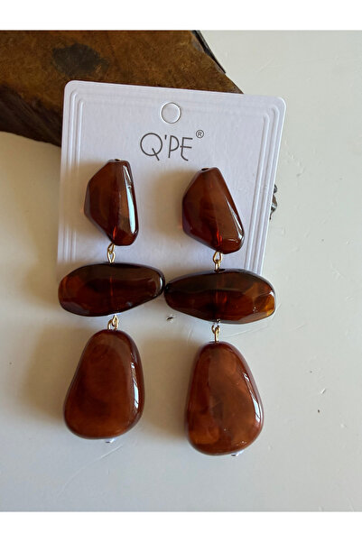 Rupen Kraft Triple Mica Large Size Earrings Bone Earrings Big Earrings Dangle...